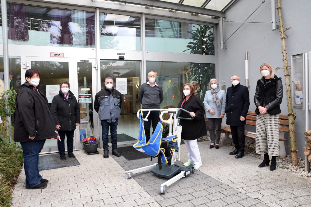 Eine wertvolle Hilfe für das Bucher Seniorenzentrum