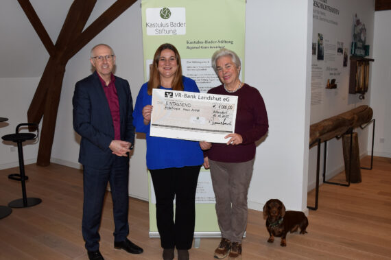 Kastulus-Bader-Stiftung spendet an das Kinderhospiz Haus ANNA